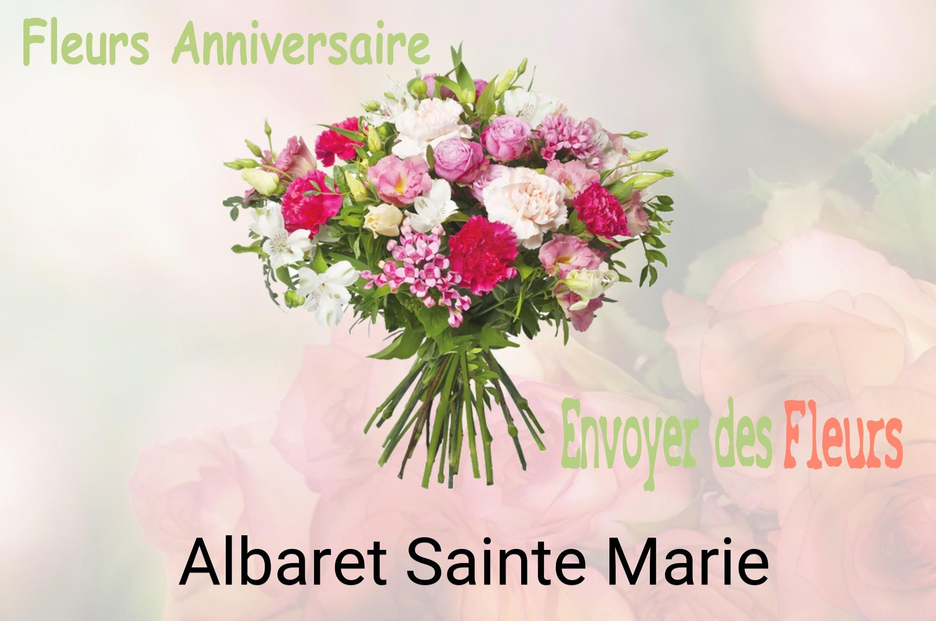 Bouquet de fleurs d’anniversaire livré à Albaret-Sainte-Marie