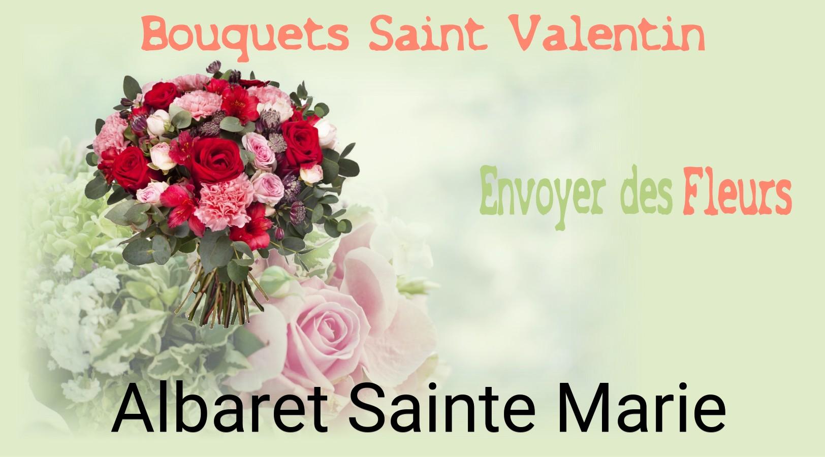 Roses de Saint-Valentin livrées à Albaret-Sainte-Marie